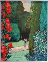 Jean-Pierre Cassigneul LES PROMENEUSES Tapestry, 79H - Sold for $17,920 on 02-21-2026 (Lot 17).jpg